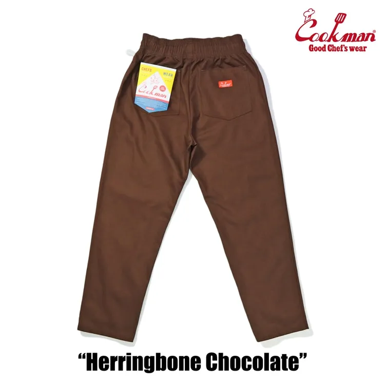 Chef Pants - Herringbone : Chocolate sold by Cookman product image thumbnail 2