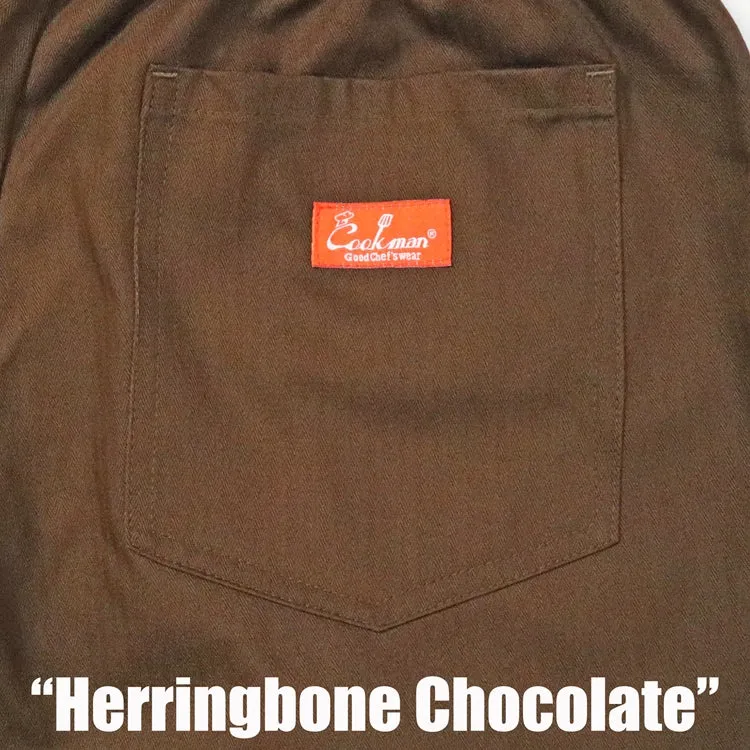 Chef Pants - Herringbone : Chocolate sold by Cookman product image thumbnail 4