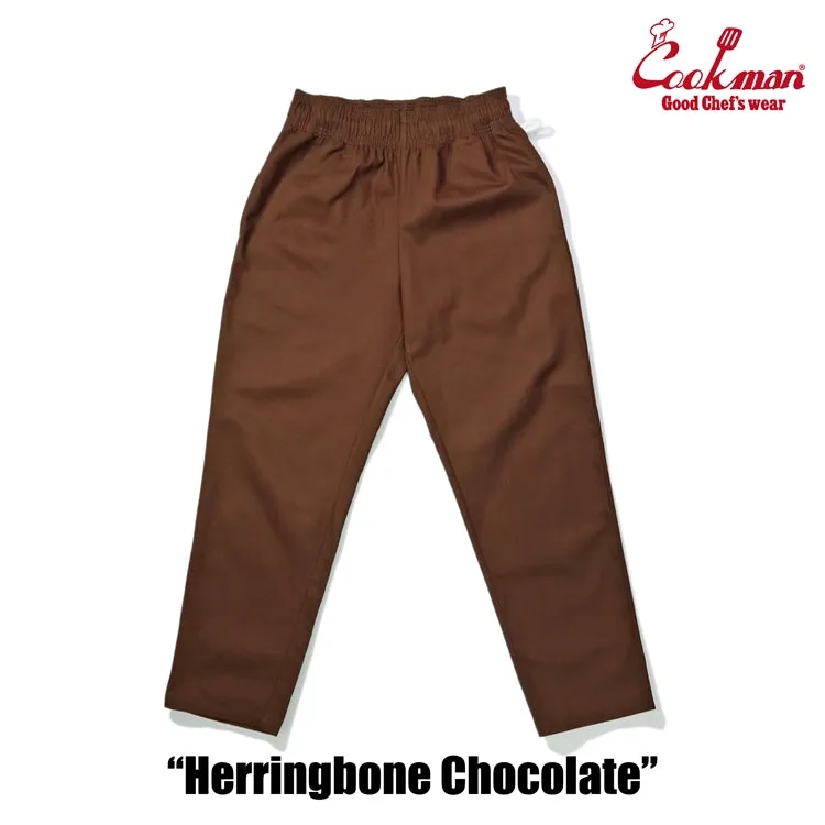 Chef Pants - Herringbone : Chocolate sold by Cookman product image thumbnail 5