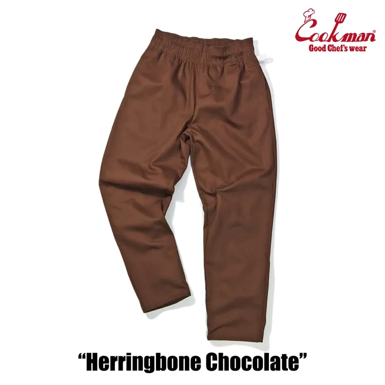 Chef Pants - Herringbone : Chocolate sold by Cookman product image thumbnail 3