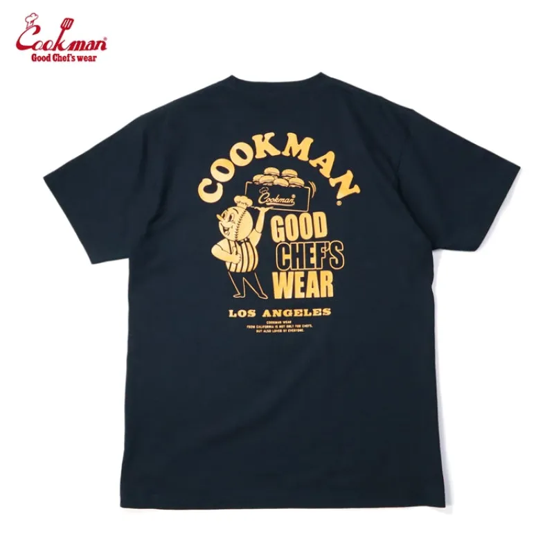 Tees - Food Vendor : Navy made by Cookman