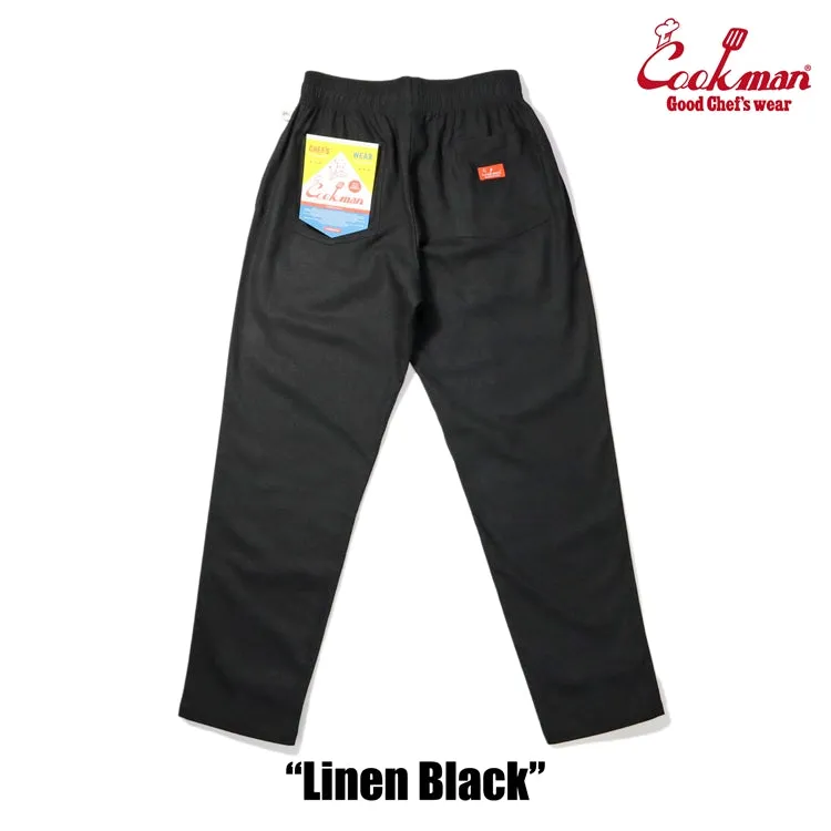 Chef Pants - Linen : Black sold by Cookman product image thumbnail 4