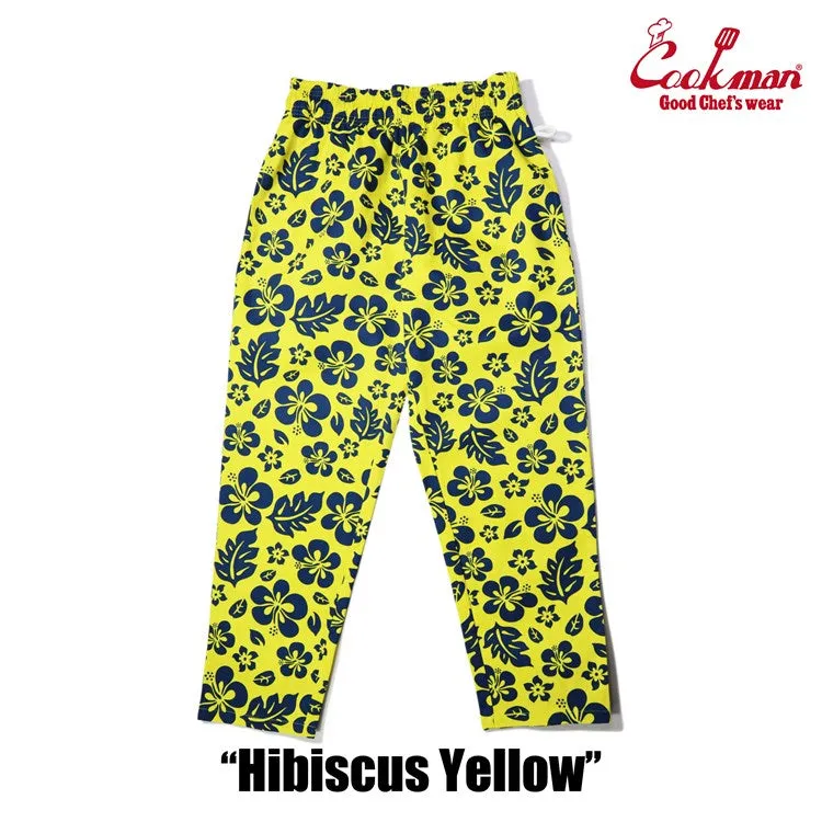 Chef Pants - Hibiscus : Yellow sold by Cookman product image thumbnail 2