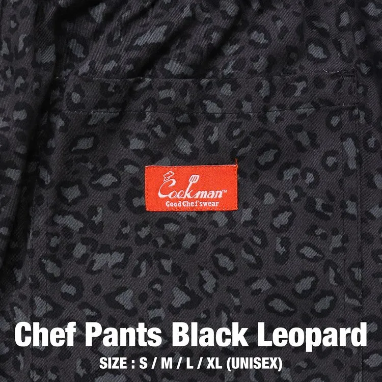 Chef Pants - Black Leopard sold by Cookman product image thumbnail 5