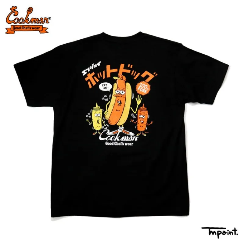 Tees - TM Paint Hot Dog : Black made by Cookman