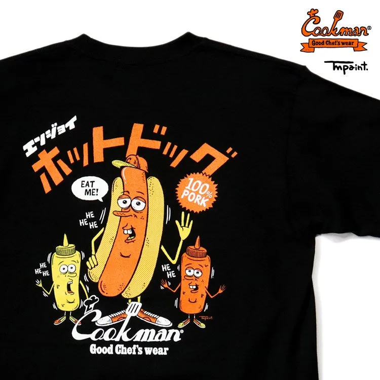 Tees - TM Paint Hot Dog : Black sold by Cookman product image thumbnail 4