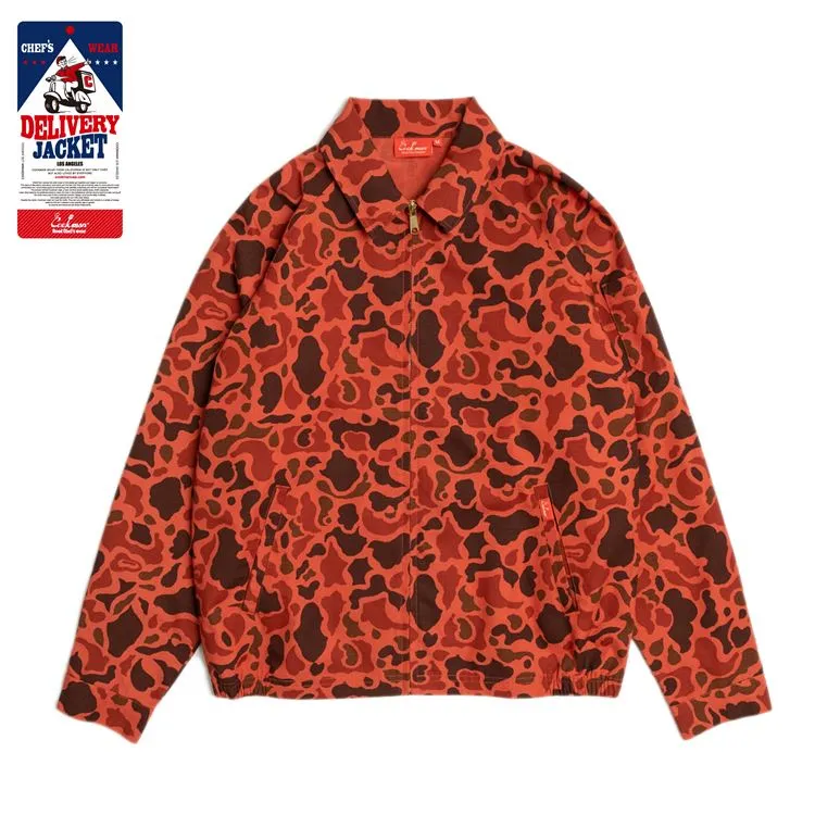 Delivery Jacket - Ripstop : Duck Hunter Camo Red sold by Cookman