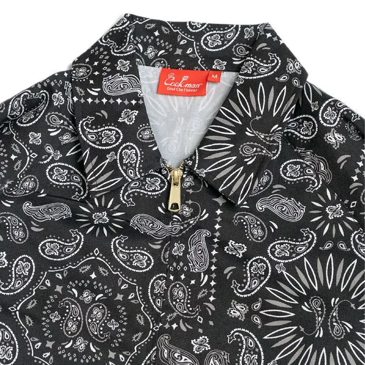 Delivery Jacket - Paisley : Black sold by Cookman product image thumbnail 4
