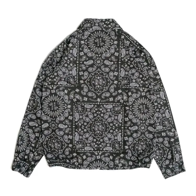 Delivery Jacket - Paisley : Black sold by Cookman product image thumbnail 2
