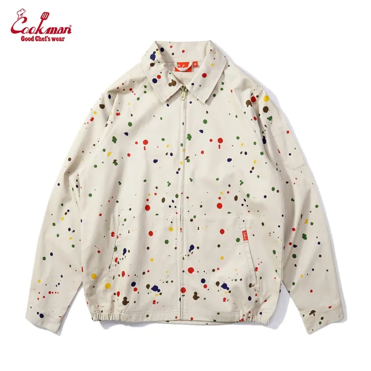 Delivery Jacket - Sauce Splash : Beige sold by Cookman