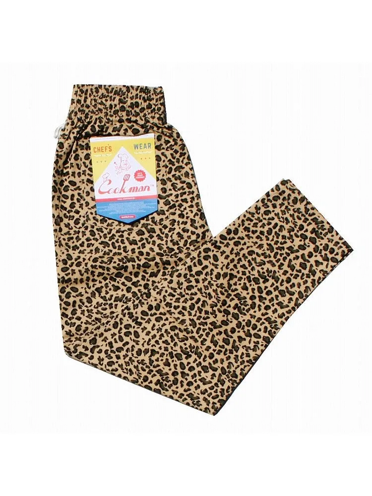 Chef Pants - Leopard sold by Cookman