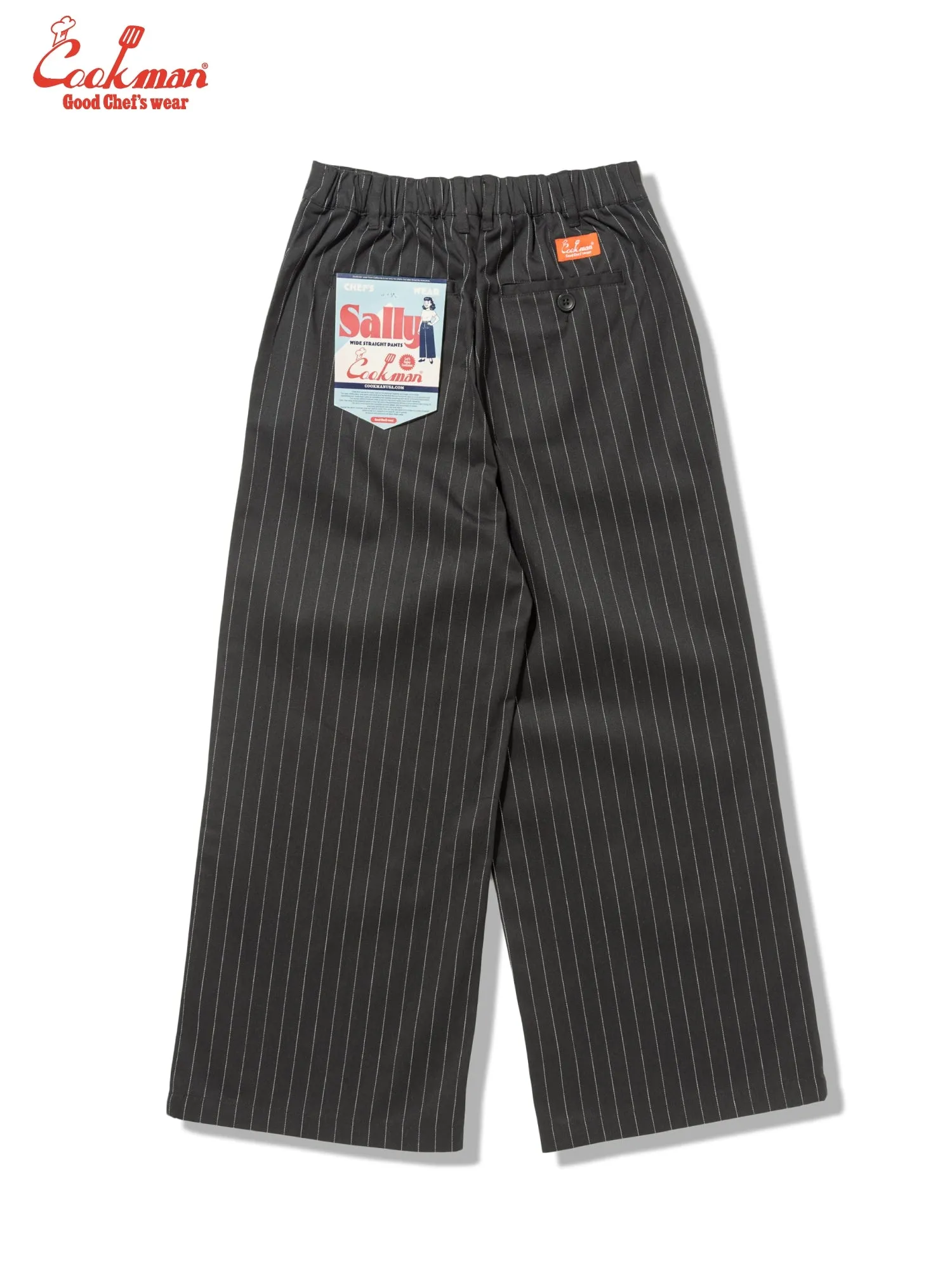 Sally Pants - Pin Stripe : Black sold by Cookman product image thumbnail 4