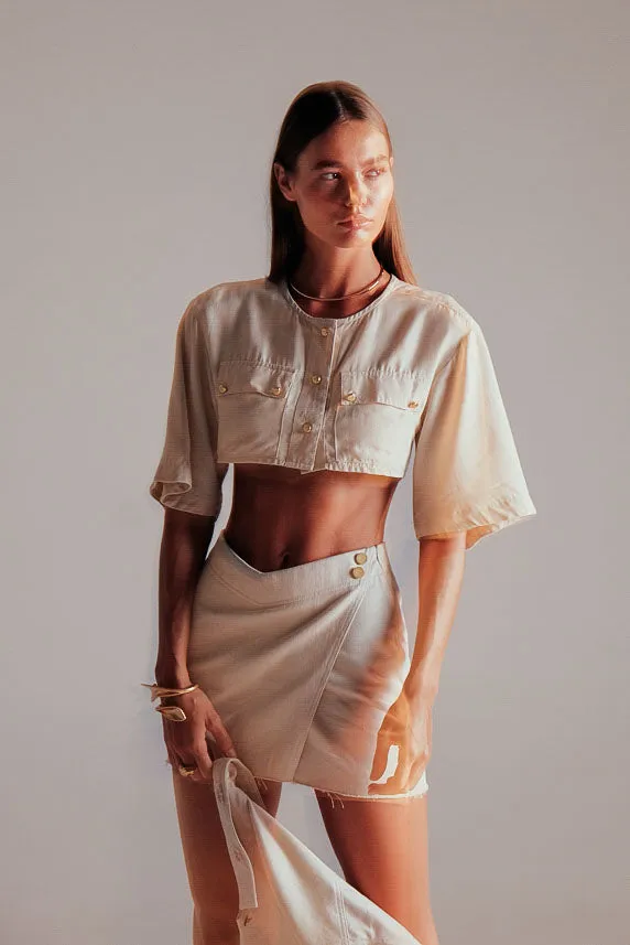 Rogue denim skirt sold by Lakor The Label product image thumbnail 3