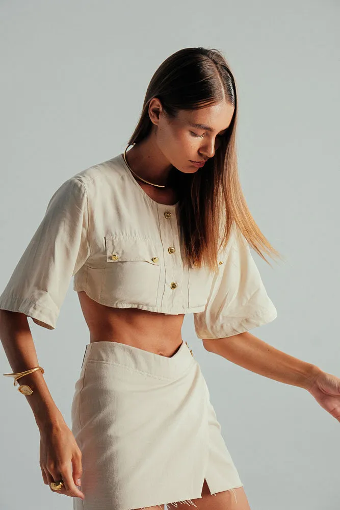 Rogue denim skirt sold by Lakor The Label product image thumbnail 4