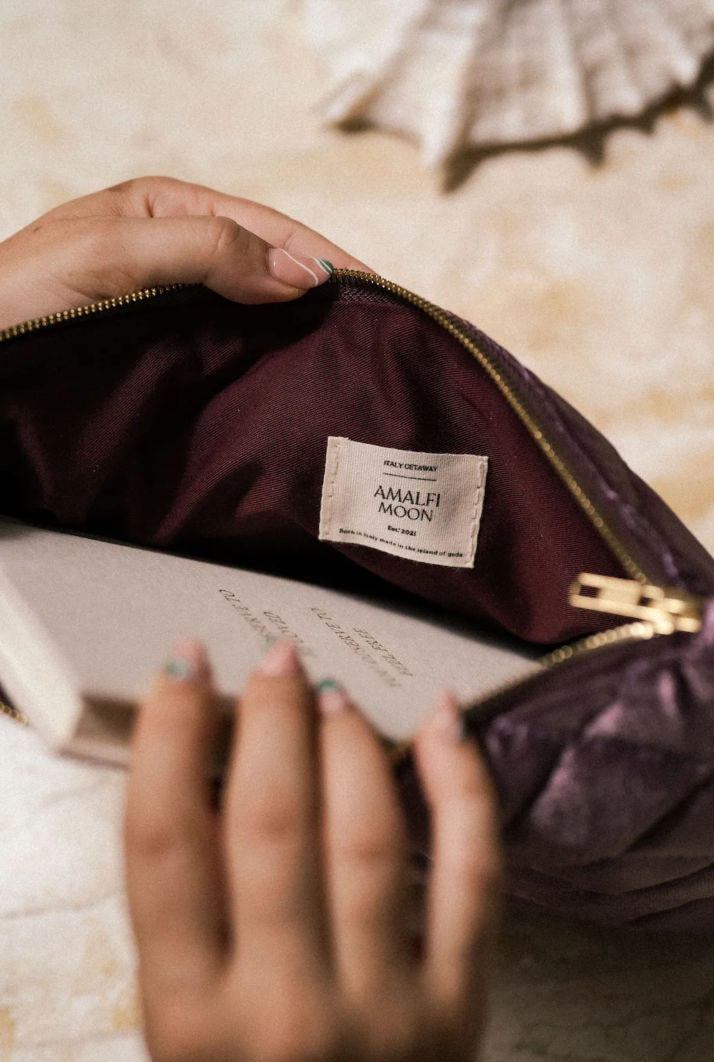 Medium Pouch Blush sold by Lakor The Label product image thumbnail 2