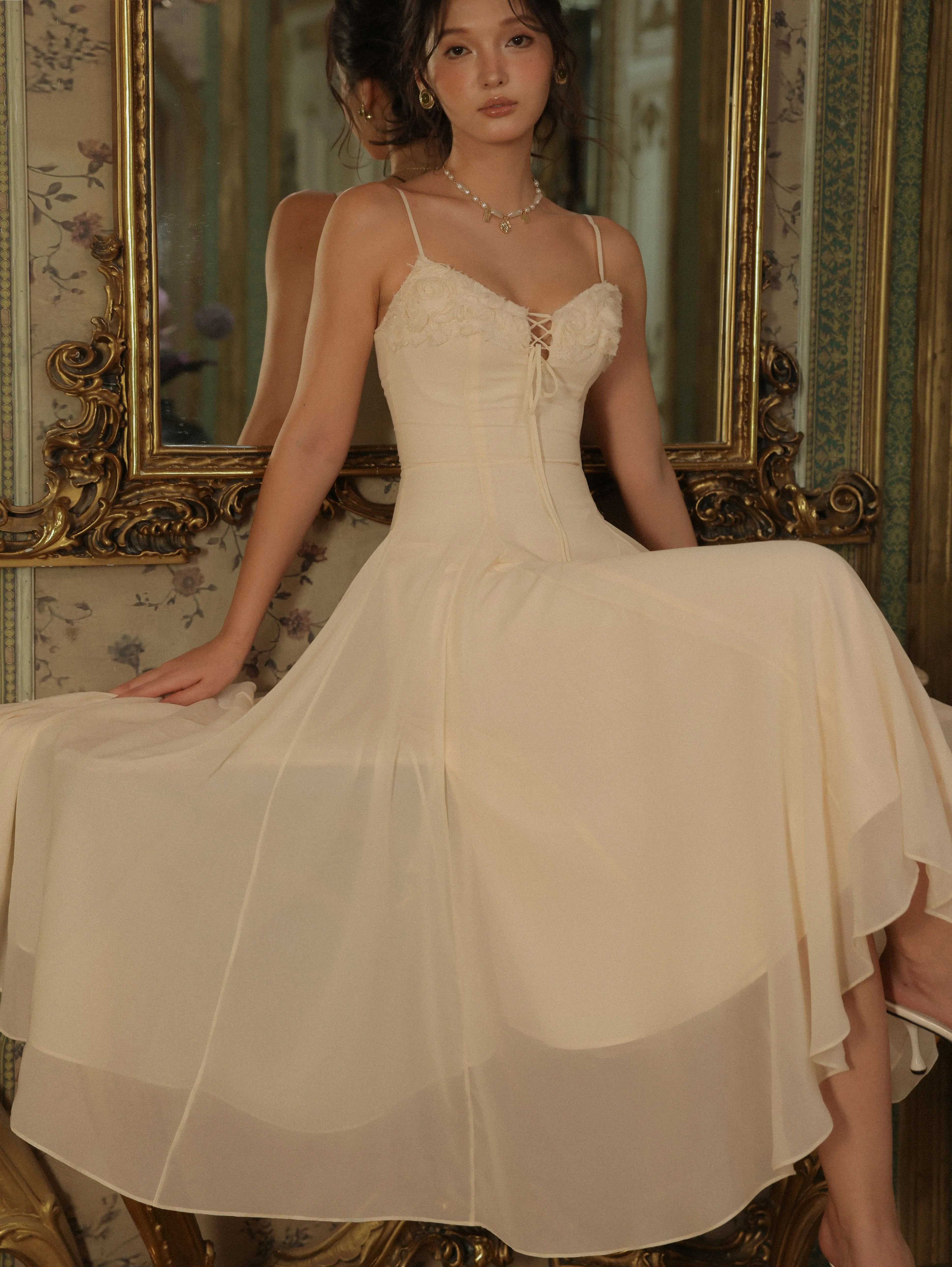 Jacqueline Slip Dress sold by Farrah C product image thumbnail 5