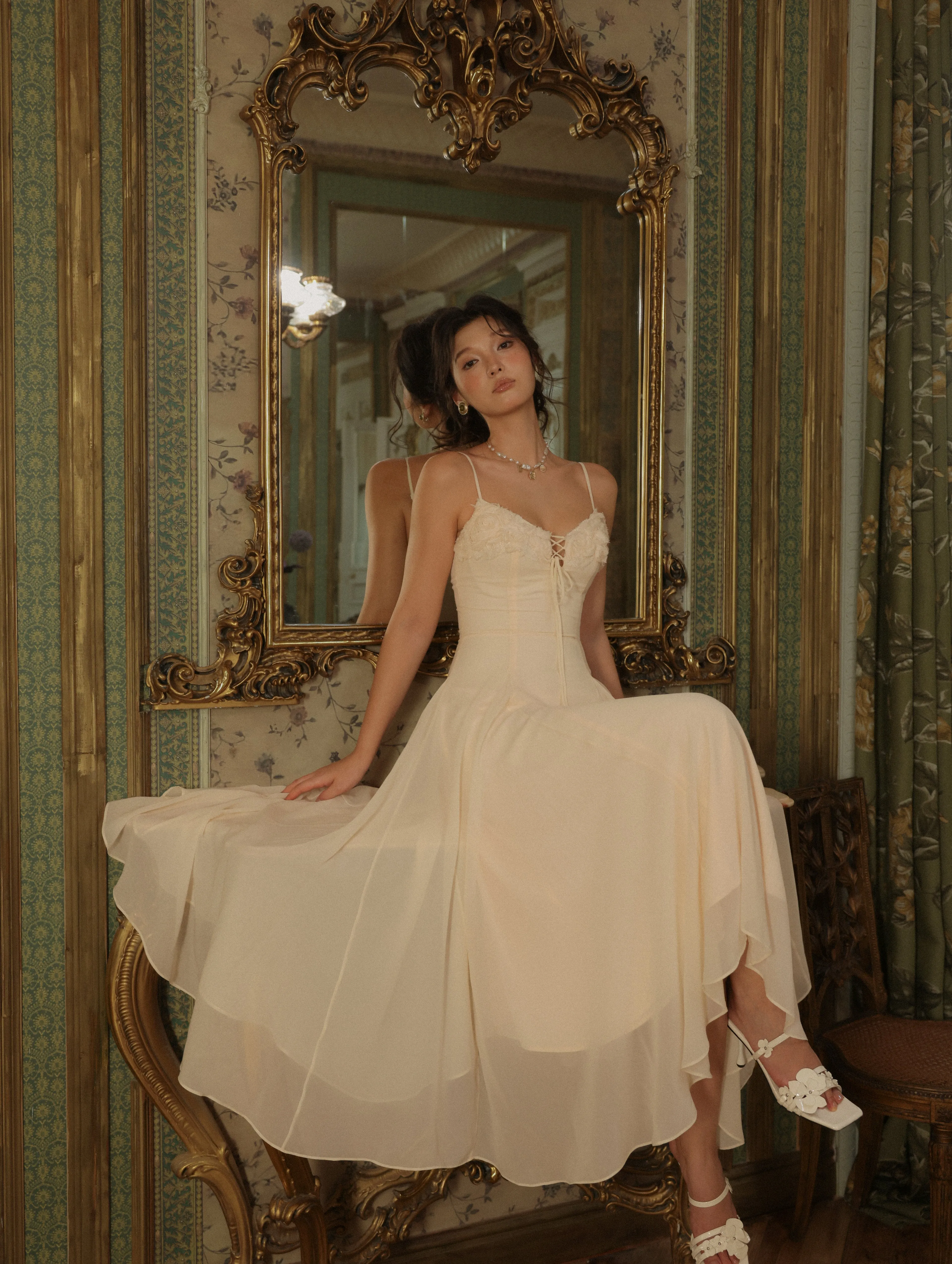 Jacqueline Slip Dress sold by Farrah C product image thumbnail 4