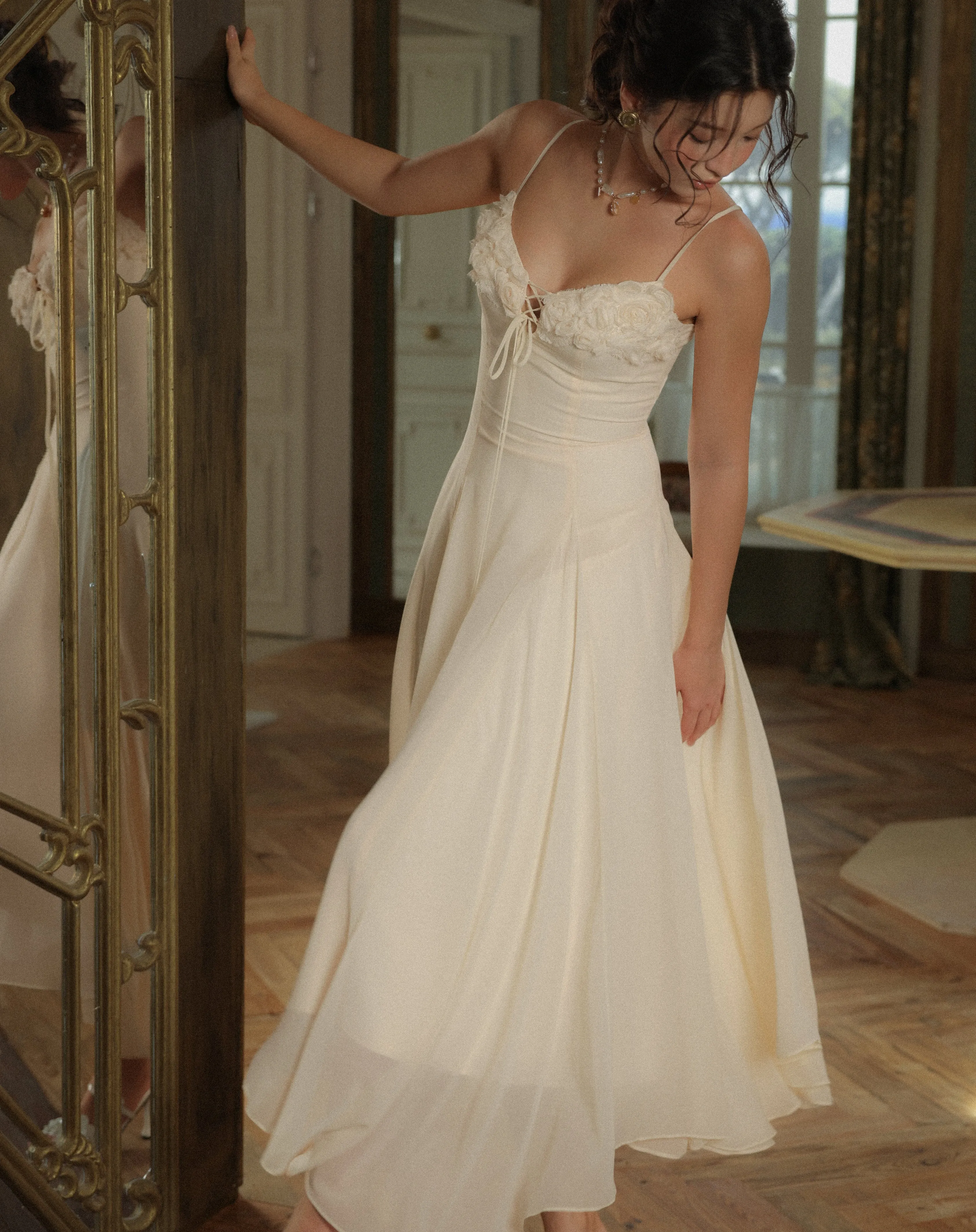 Jacqueline Slip Dress sold by Farrah C product image thumbnail 3