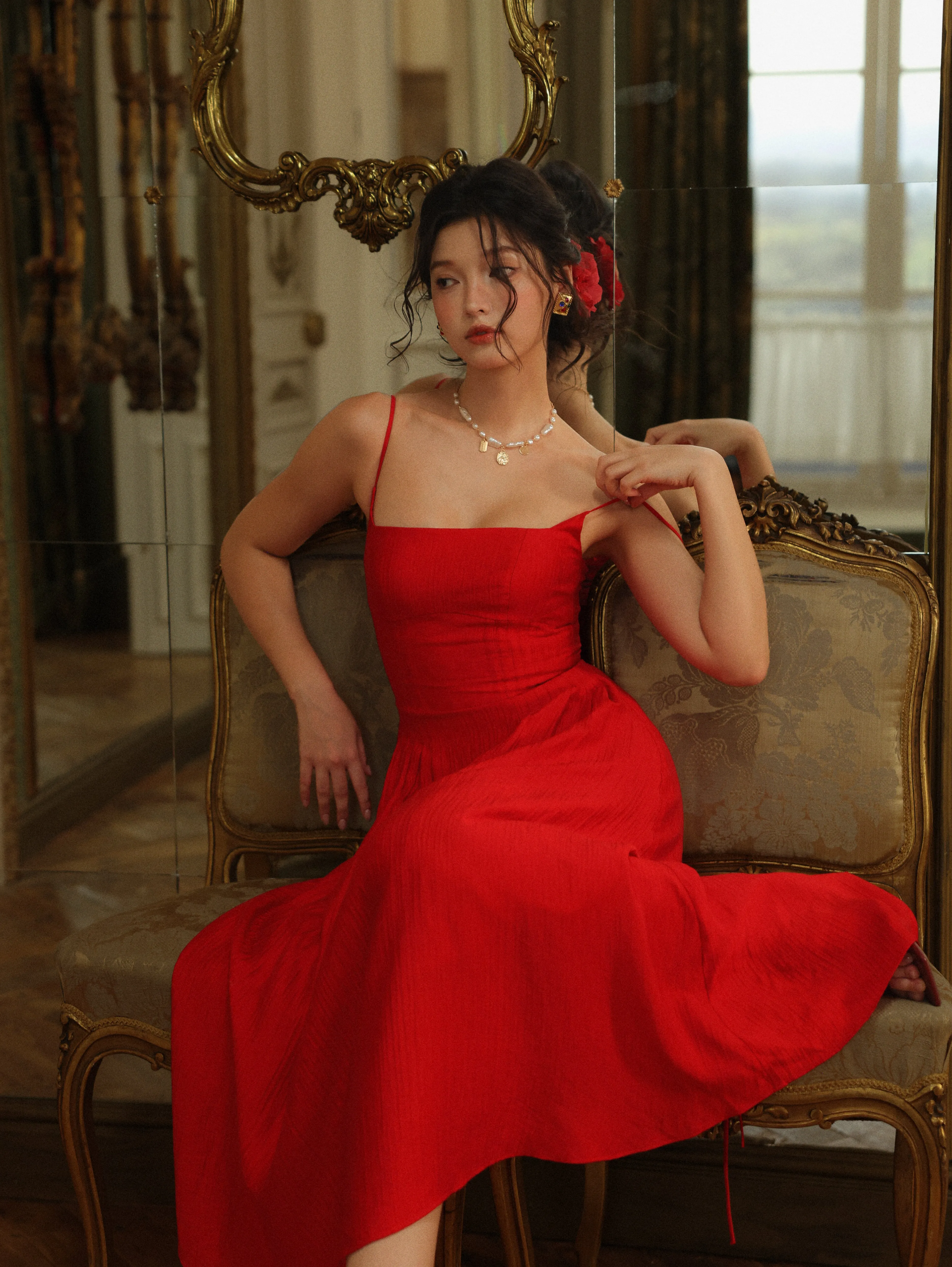 Ghalia Slip Dress sold by Farrah C product image thumbnail 5