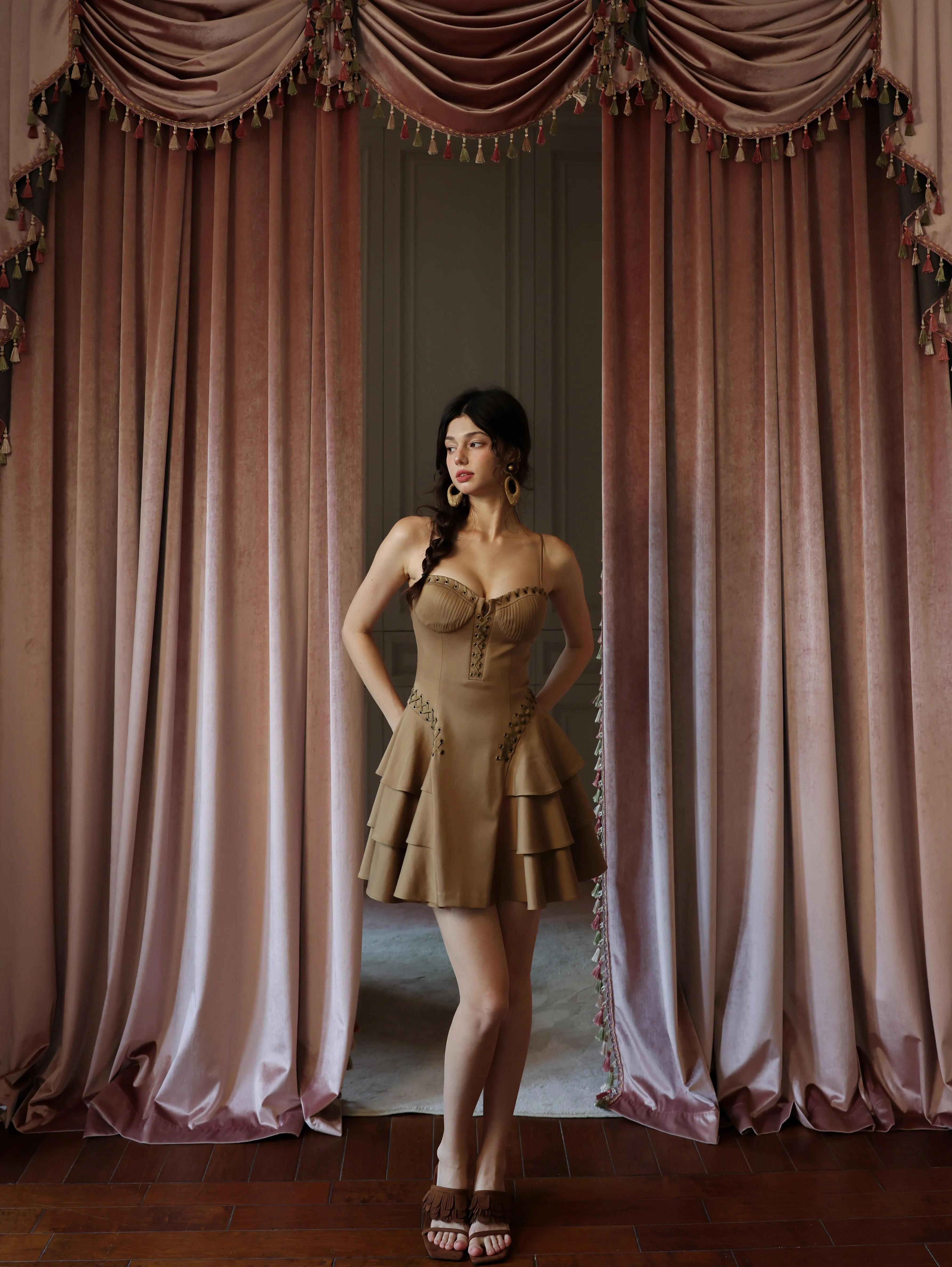 Georgina Mini Dress sold by Farrah C product image thumbnail 2