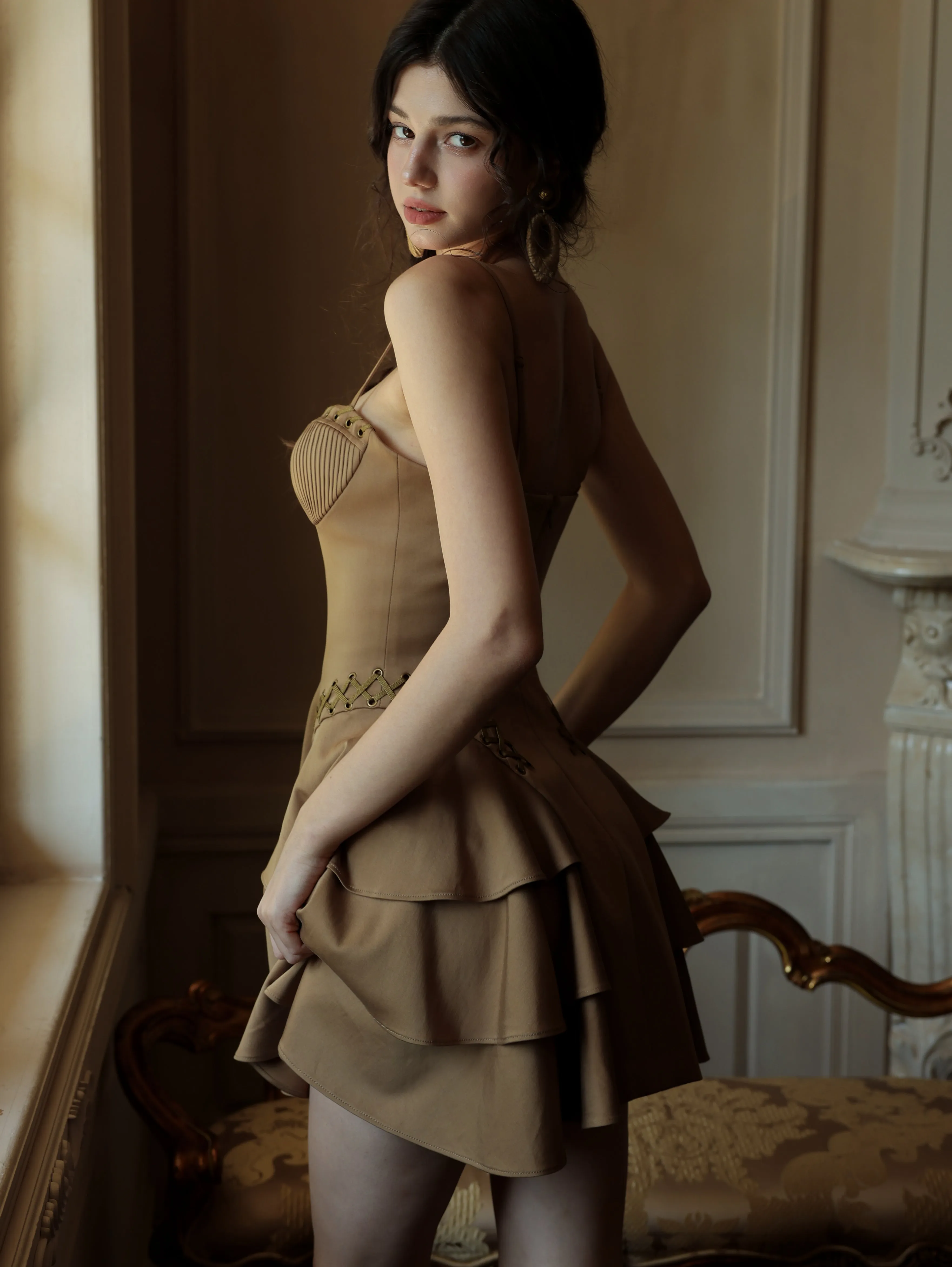 Georgina Mini Dress sold by Farrah C product image thumbnail 4