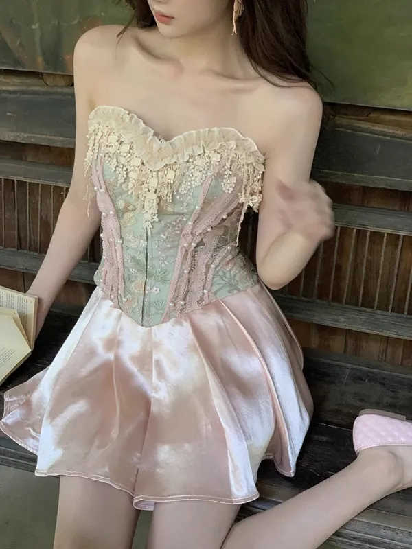 Fidelia Corset made by Farrah C