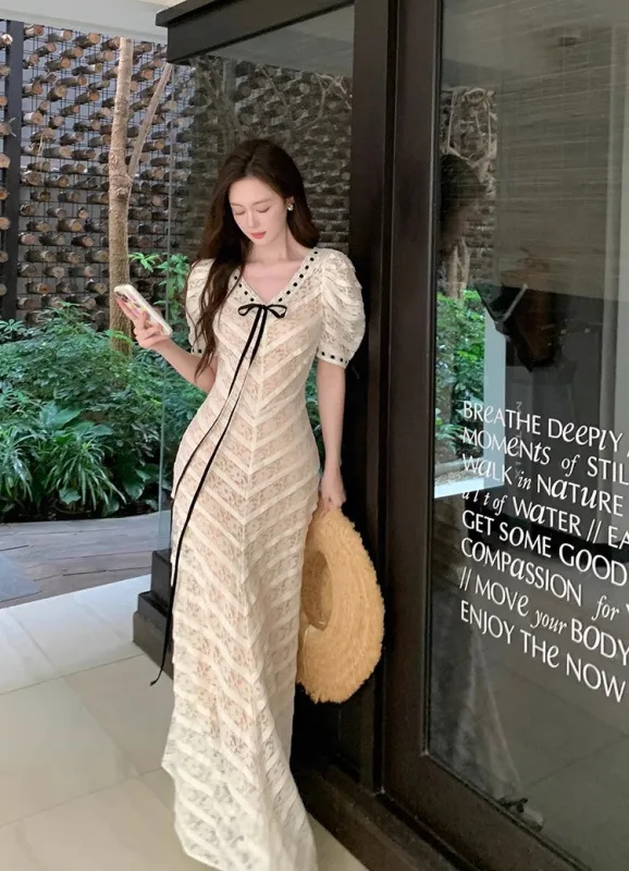Marietta Maxi Dress made by Farrah C