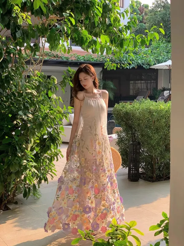 Pansy Maxi Dress made by Farrah C