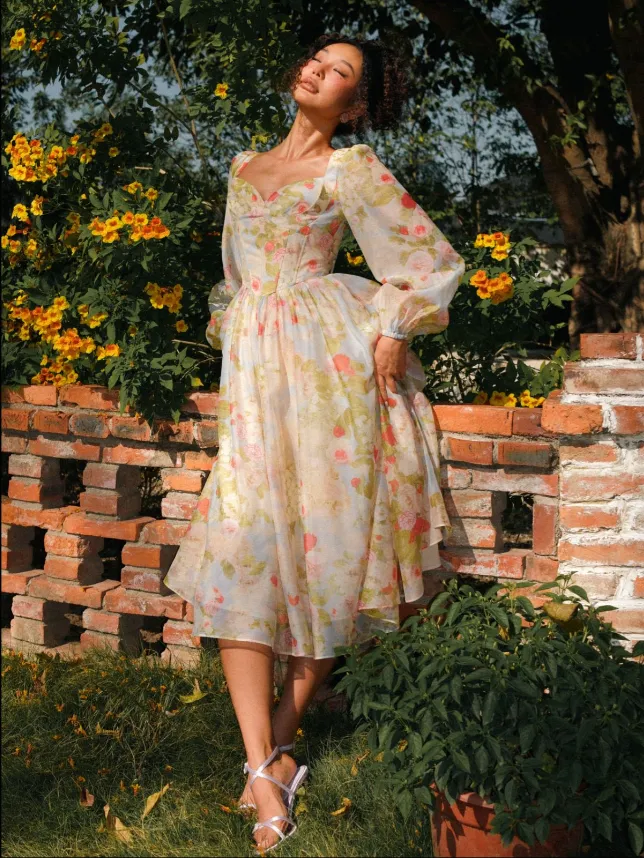 Gladys Maxi Dress sold by Farrah C product image thumbnail 4