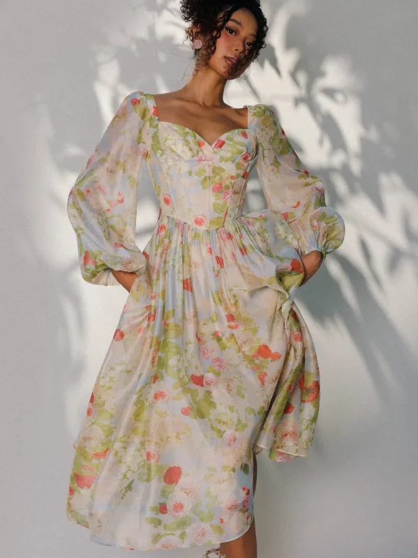 Gladys Maxi Dress made by Farrah C