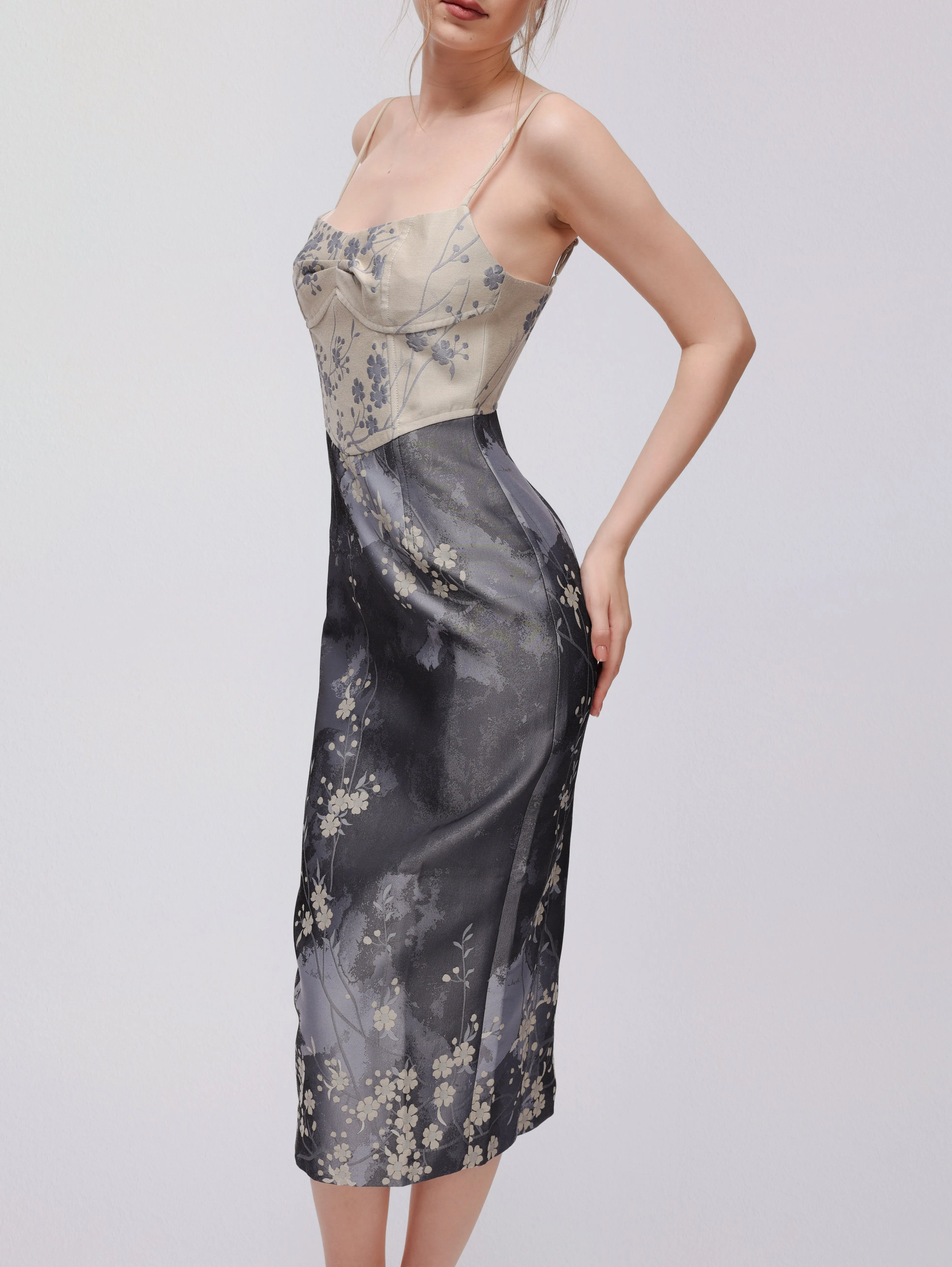 Frances Midi dress sold by Farrah C product image thumbnail 3