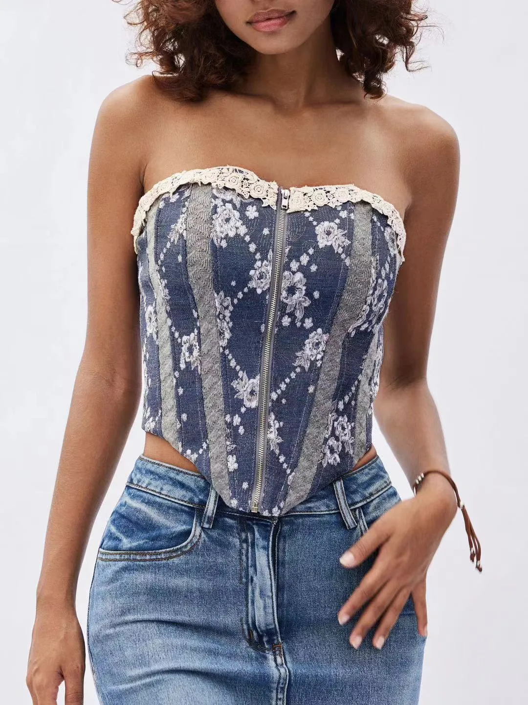 Ada Corset Top sold by Farrah C