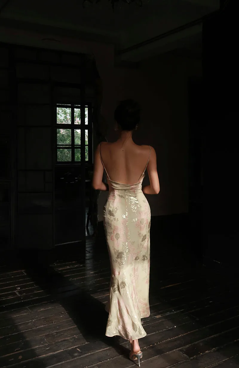 Chrissie Slip Maxi Dress sold by Farrah C product image thumbnail 5