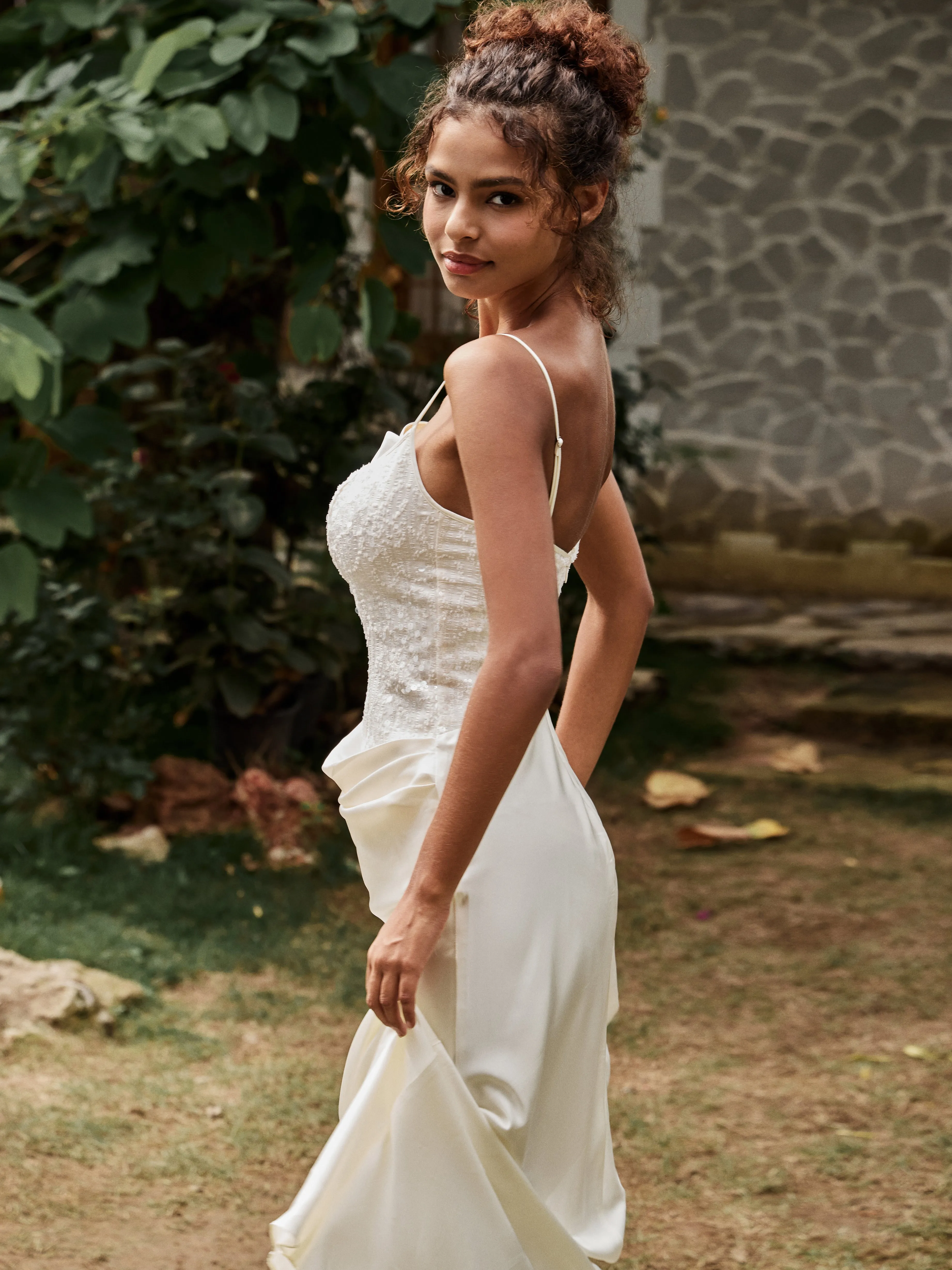 Stardust Slip Maxi Dress sold by Farrah C product image thumbnail 5