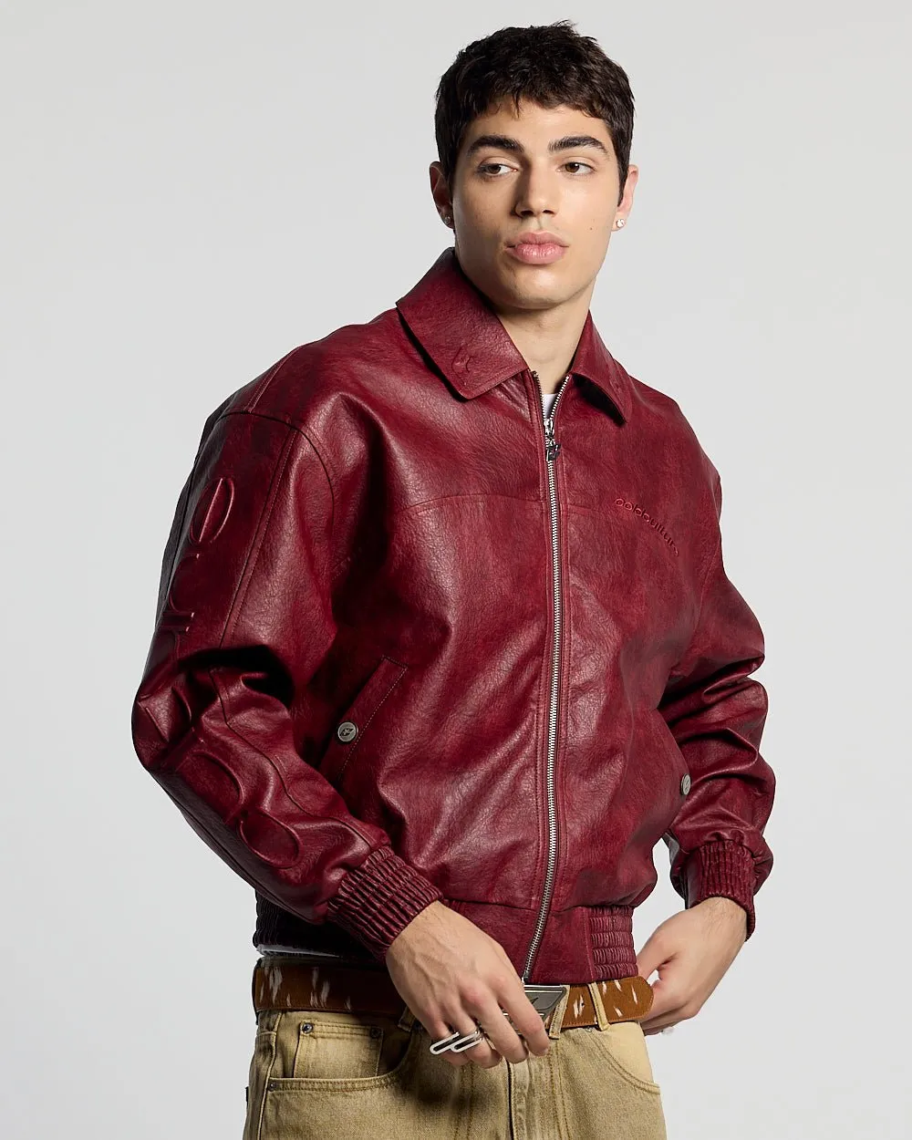 RACING JACKET RED sold by Cold Culture product image thumbnail 3