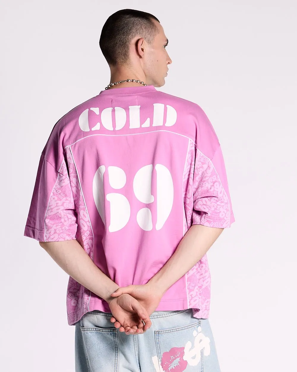 GAME PLAYER TEE PINK CROCUS sold by Cold Culture product image thumbnail 3