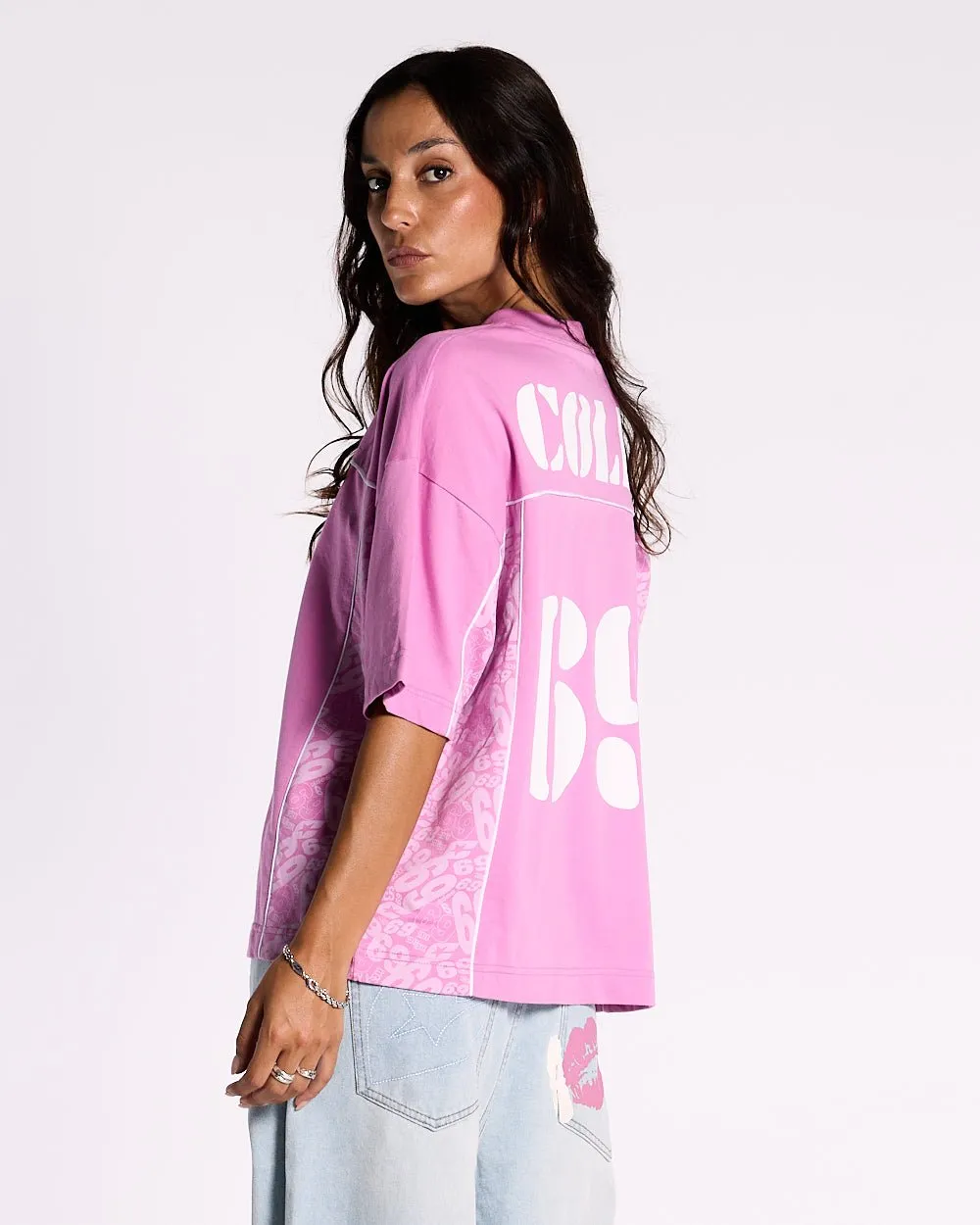 GAME PLAYER TEE PINK CROCUS sold by Cold Culture product image thumbnail 5