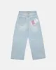 KISSES AND DOLLARS PANTS BLUE DENIM sold by Cold Culture