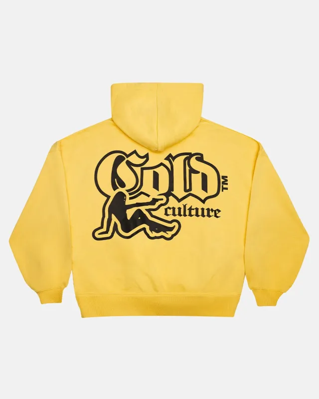 BANG BANG HOODIE YELLOW sold by Cold Culture