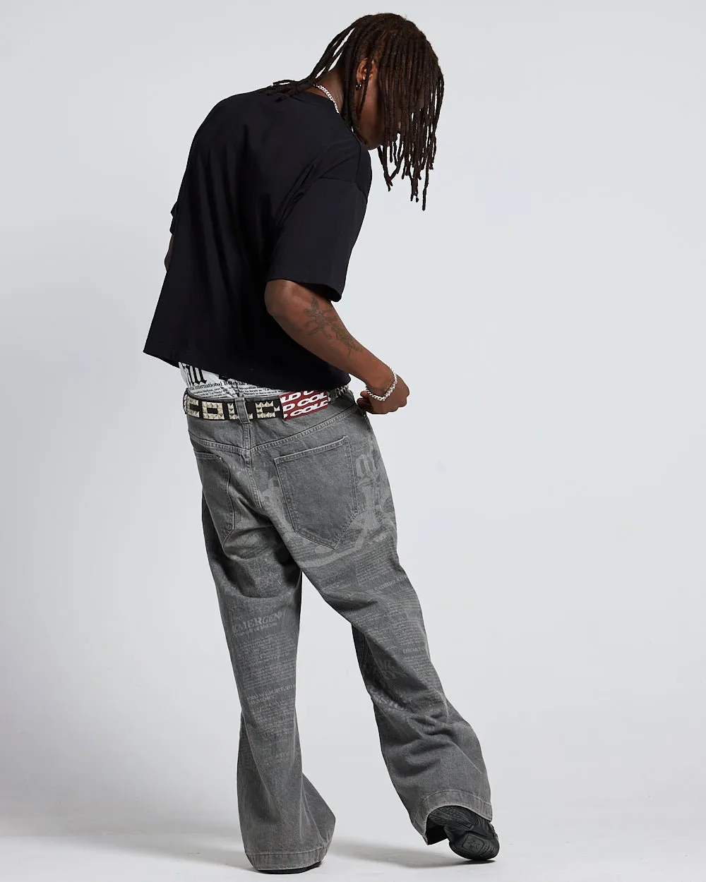 ADVENTURES TEE BLACK & WHITE sold by Cold Culture product image thumbnail 4