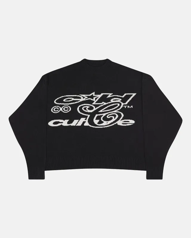 NO RULES KNIT BLACK sold by Cold Culture