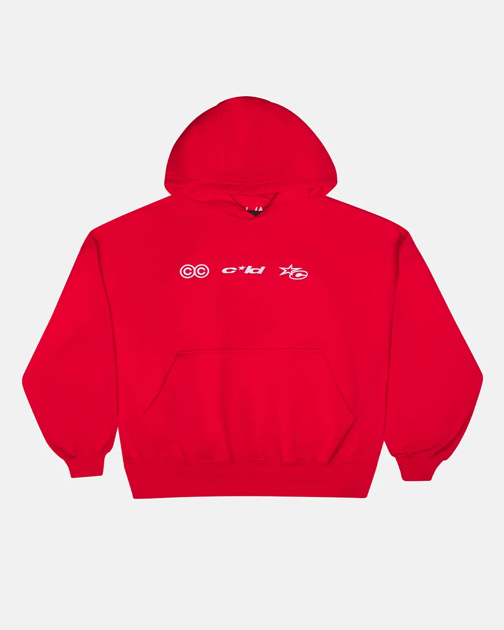 VERTICAL HOODIE RED sold by Cold Culture product image thumbnail 2