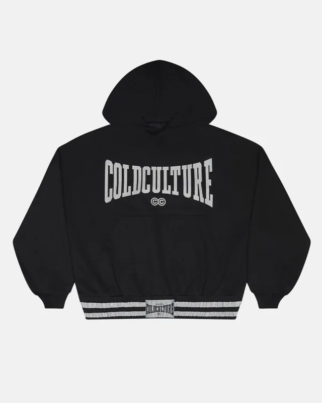 RAGE IN THE RING HOODIE BLACK made by Cold Culture