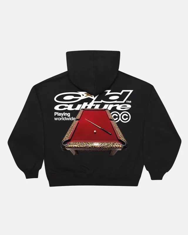 PLAYING WORLDWIDE HOODIE BLACK made by Cold Culture