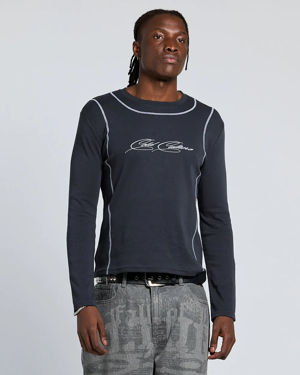 SURVIVOR LONGSLEEVE BLACK sold by Cold Culture product image thumbnail 3