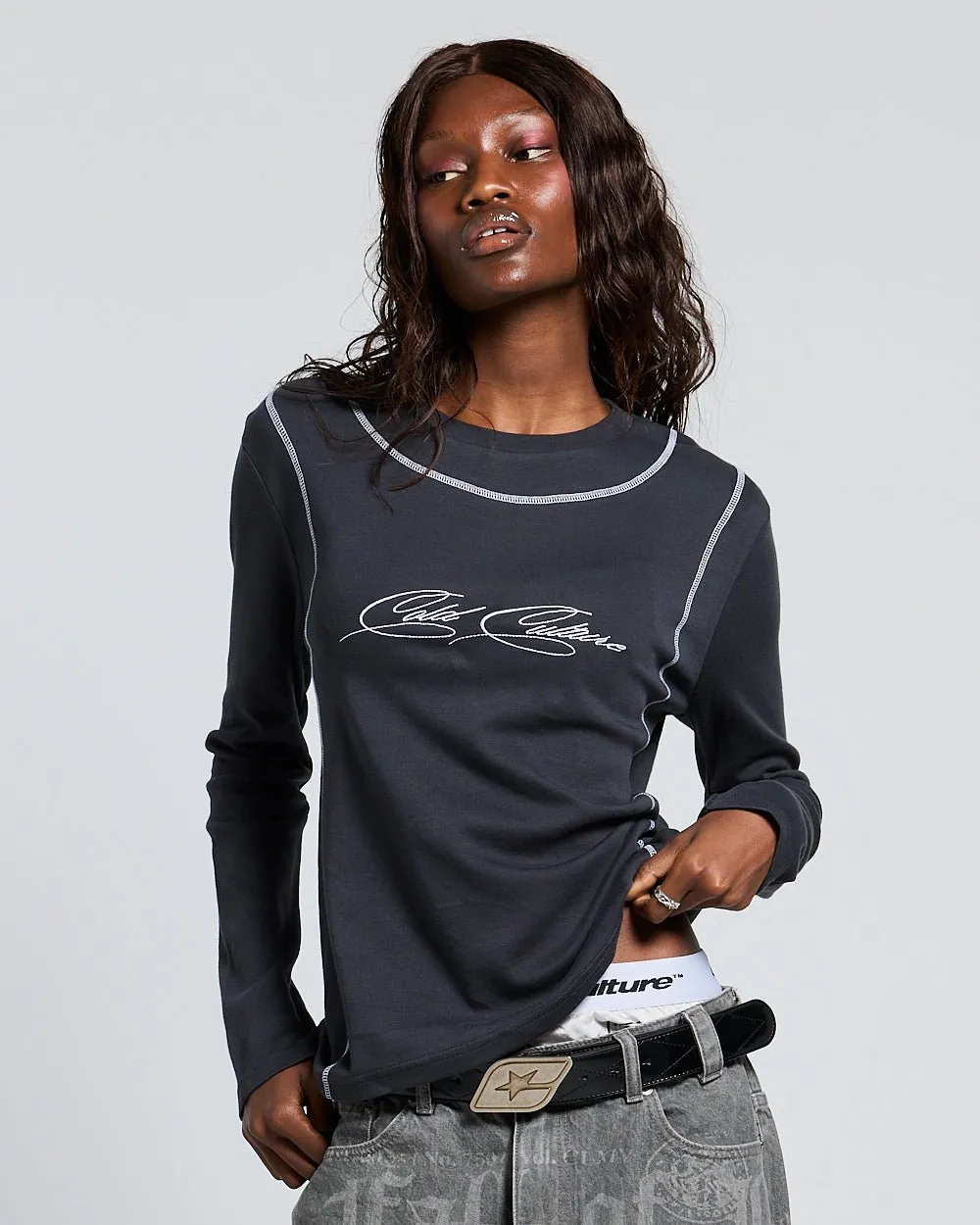 SURVIVOR LONGSLEEVE BLACK sold by Cold Culture product image thumbnail 5
