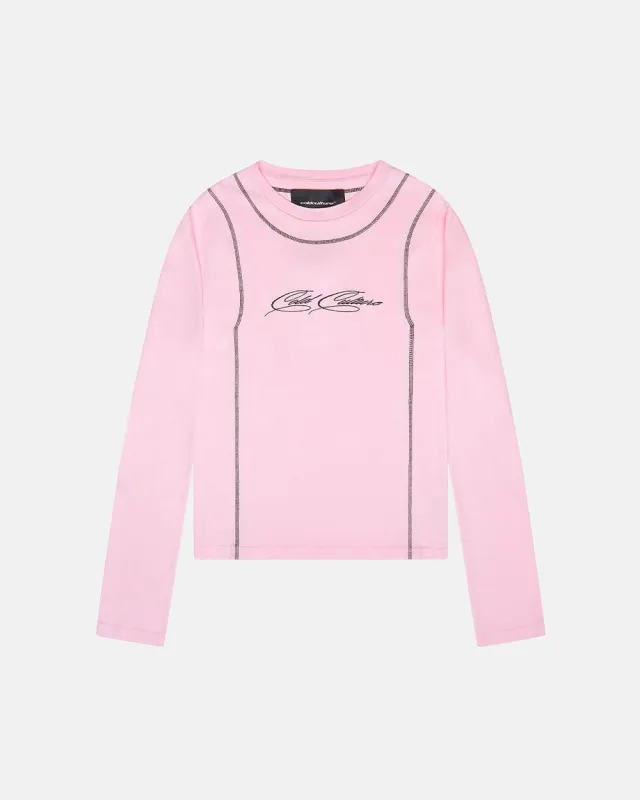 SURVIVOR LONGSLEEVE PINK sold by Cold Culture