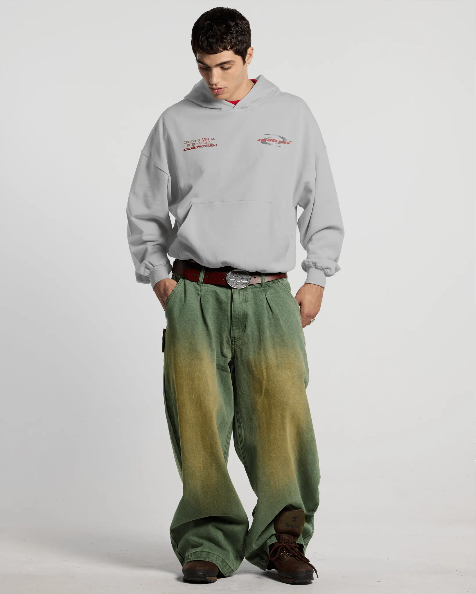 DYNAMIC HOODIE LIGHT GREY sold by Cold Culture product image thumbnail 4