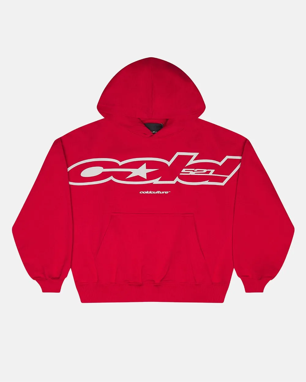 COLD 521 HOODIE RED sold by Cold Culture