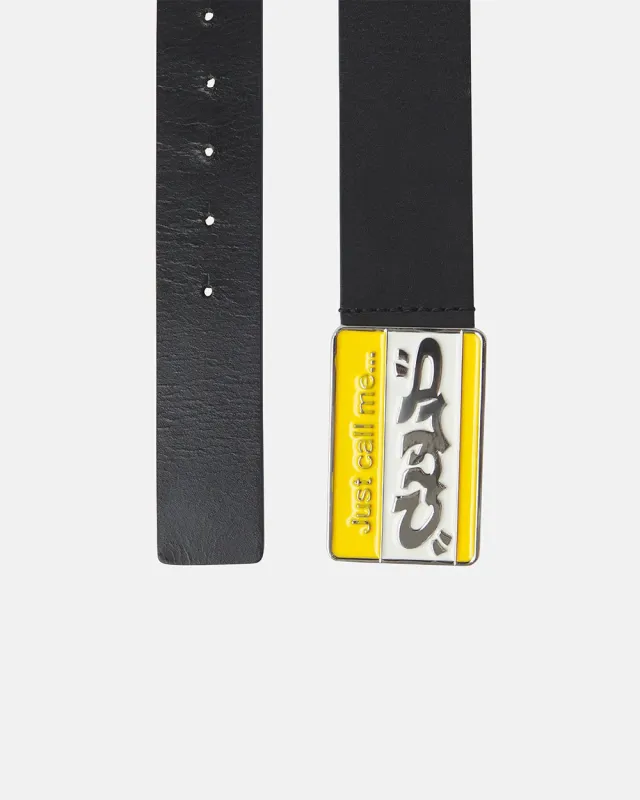 INFORMATION LEATHER BELT sold by Cold Culture